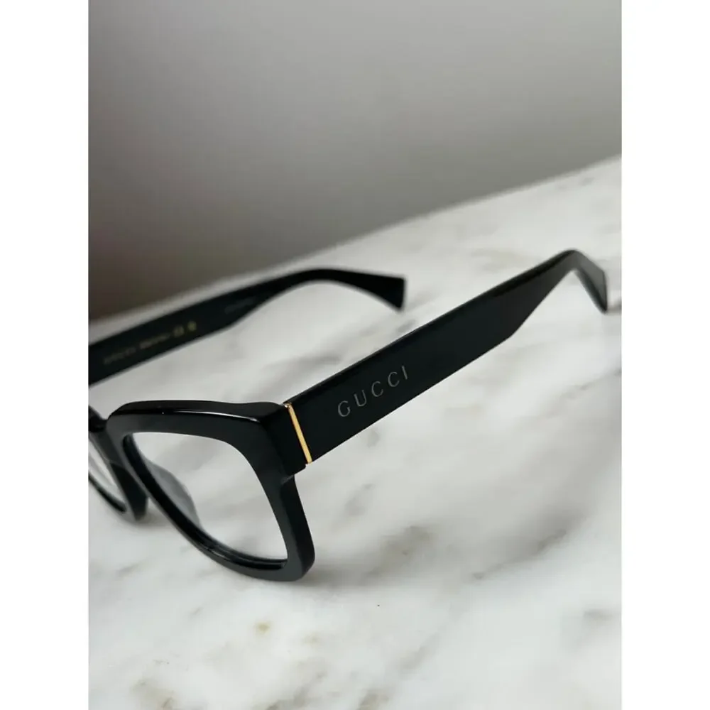 NEW Gucci GG1138O Black Eyeglasses Frames Unisex